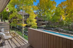 East Vail Pitkin Creek Condo - Summer Pool