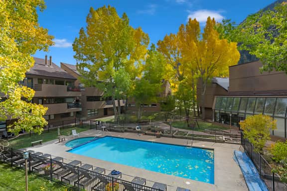 East Vail Pitkin Creek Condo - Summer Pool