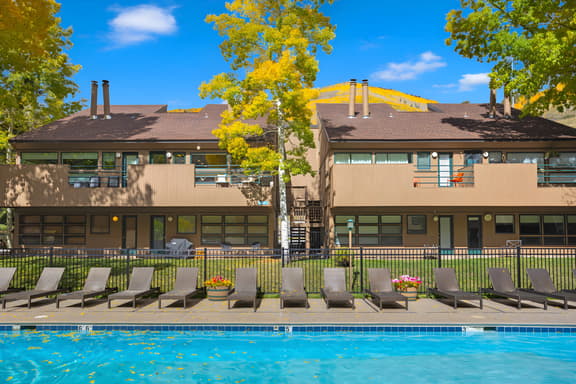 East Vail Pitkin Creek Condo - Summer Pool